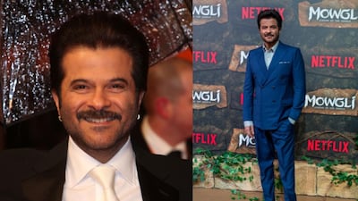 52 versus 62: Anil Kapoor continues to be Bollywood's Benjamin Button, practically ageing backwards. Here he is at 52 in 2009, left, and at 62 this year, right. EPA