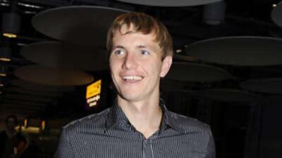 Roman Pavlyuchenko arrives at London's Heathrow on Friday, prior to signing for Tottenham Hotspur.