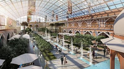An illustration of the planned expansion at Ibn Battuta Mall. Courtesy Nakheel