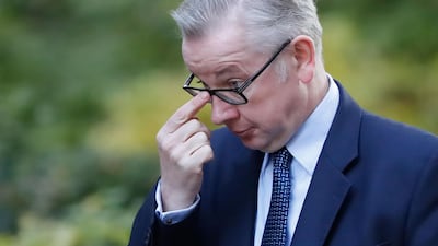 Cabinet minister Michael Gove said that the UK was preparing to leave the European Union without a deal. AFP