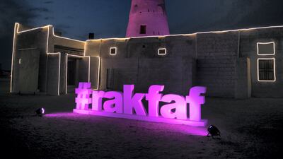 This year's annual Ras Al Khaimah Fine Arts Festival will take place over a two-month period. Reem Mohammed / The National