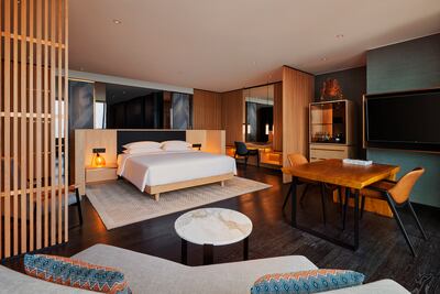 A 85-square metre Park Deluxe Room. Photo: Hyatt