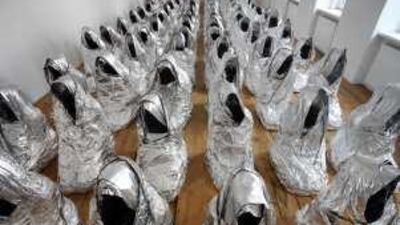 Exhibitions such as Unveiled at the Saatchi Gallery in London, in which Kader Attia's Ghost (above) was shown, frequently served to underscore the extent to which Middle Eastern art is categorised by geography alone.