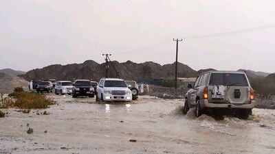 Rains are expected on Friday and again on Saturday, a forecaster says.