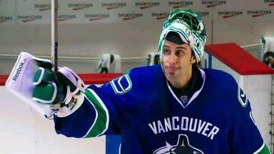 Roberto Luongo and the Vancouver Canucks are through licking their wounds from last season's collapse in the Stanley Cup final.