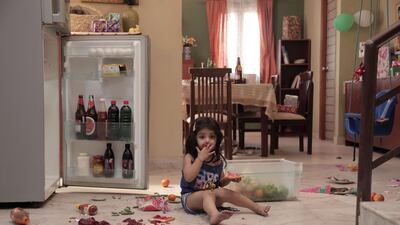 The only actor in Pihu, which is in cinemas today, is two-year-old Myra Vishwakarma. Photo / Supplied