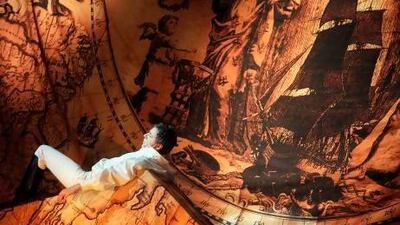 Dmitry Averin as the Russian imperial adventurer Nikolai Rezanov in the Rostov State Musical Theatre's production Juno and Avos. Itar-Tass / Vladimir Astapkovich