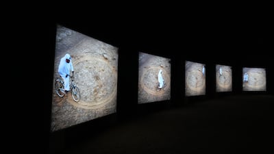 Ammar Al Attar's artwork titled Cycle Of Circles for Manar Abu Dhabi explores the persistence and routine of life