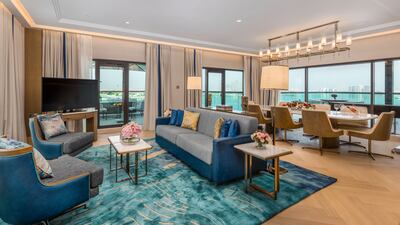 A suite at the resort.