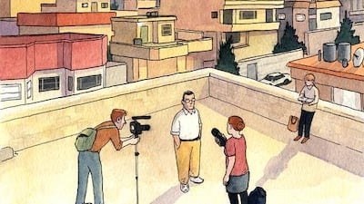 Rolling Blackouts: Dispatches from Turkey, Syria and Iraq by Sarah Glidden is published by Drawn and Quarterly.