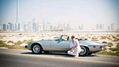 Matthew Brett did his homework before flying to the United States to buy his 1973 Jaguar E-Type convertible. Kelly Back