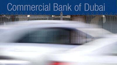 Commercial Bank of Dubai says its first-quarter net profit declined 33.5 per cent as provisions for impairments rose. Steve Crisp / Reuters