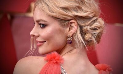 Samara Weaving at the 90th Academy Awards in 2018. Shutterstock.