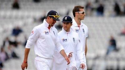 Graeme Swann, centre, will have a limited role against the West Indies just like he did the last time they visited England.