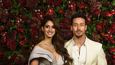 Disha Patani and Tiger Shroff. AFP
