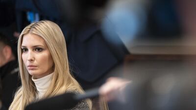 Ivanka Trump spoke out against the exhibit on her Twitter account. Bloomberg