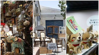 Antique Museum, La Brocante and Kirakuya are some the offbeat stores located in Dubai. Photos: Pawan Singh for The National / La Brocante