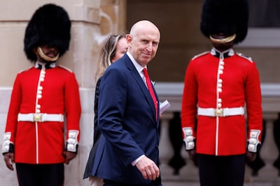 John Healey has stepped down as defence secretary, citing disputes over the UK's military spending. EPA
