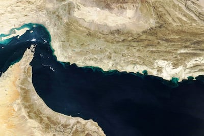 The Strait of Hormuz is at the centre of the regional conflict. AFP