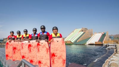 The crew of The Drop-In. Leslie Pableo for The National