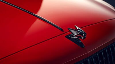 Bentley's Flying B bonnet ornament.