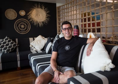 Simon Dunn believes you are the sum of what you’ve seen and done, so it's important to travel and experience something new. Photo: Ruel Pableo for The National