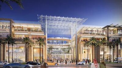 How the Sowwah Central development could look when complete. Illustration courtesy of Gulf Related.