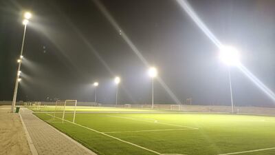 Four football pitches are among the new venues. Courtesy of Abu Dhabi Municipality.