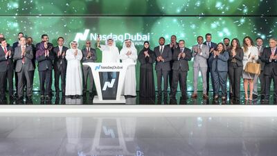 Nasdaq Dubai on Wednesday launched futures trading on the shares of 12 leading Saudi Arabian companies. Courtesy Nasdaq Dubai