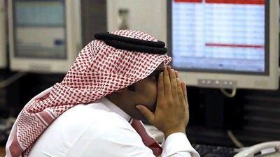 The websites of the Abu Dhabi Securities Exchange and Saudi Arabia's stock exchange were slow to load last Tuesday. Reuters