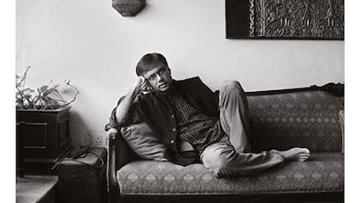 Chaudhuri at his home in Kolkata.