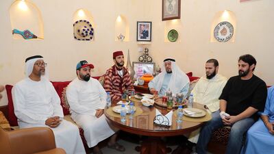 Moroccan imams from Dubai and Ajman were at the restaurant reciting passages from the Quran and offering prayers for those affected by the disaster