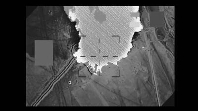 The UAE strikes targeted ISIL oil refineries.