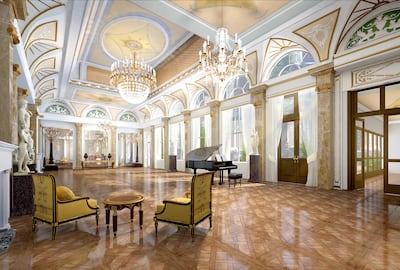 Cambridge House was home to the Duke of Cambridge and Lord Cholmondeley, and is set to be reimagined as a 102-room hotel on Piccadilly, as this rendering shows. Photo: Cambridge House CGIs