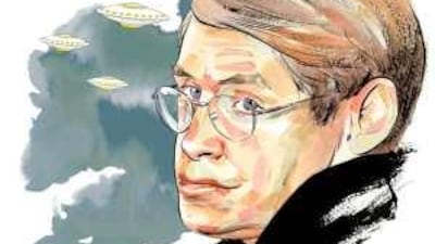 Stephen Hawking by Kagan McLeod