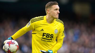 LEICESTER CITY RATINGS: Daniel Iversen - 6. Looked shaky when coming out to claim crosses at the beginning of the match. Made a breathtaking save to stop Mahrez from making it four in the 60th minute. AP