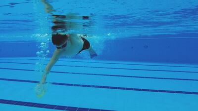 The National joined Conor as he practised for the mile-long race. Willy Lowry / The National