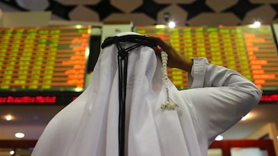 Dubai stocks ended 4.55 per cent lower in 2017, a year to forget for Arabian Gulf equities. Jasper Juinen / Bloomberg