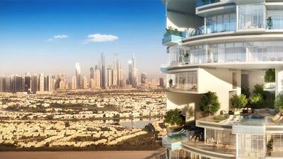 A artist rendering of the Suites. Courtesy SKAI Holdings