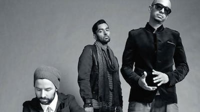 The Danish rap band Outlandish. Sony Music Middle East