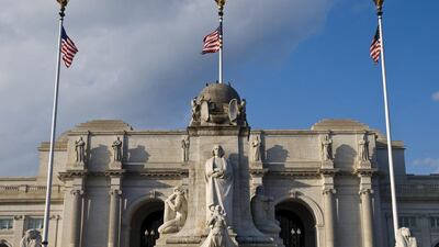 5 - Union Station in Washington DC, USA. 40 million tourists. istockphoto.com