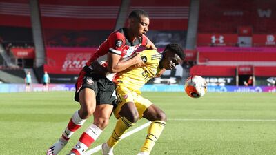 Bukayo Saka - 7: Set up Nketiah for an early goal but had strayed offside before crossing. Combined well with Tierney and Aubameyang down the left. Reuters