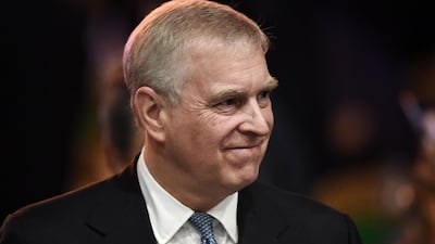 Prince Andrew stepped back from royal duties last year. AFP