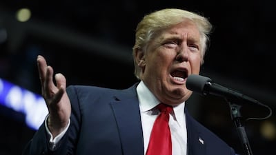 US president-elect Donald Trump offered a transformational vision many voters were seeking. Evan Vucci / AP