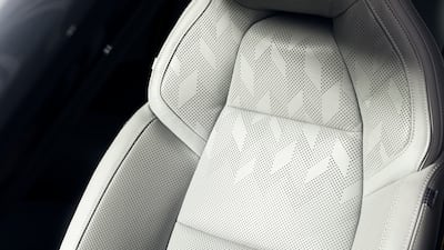 All the seating is created from sustainable materials