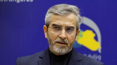 Iran's acting foreign minister Ali Bagheri Kani. Reuters