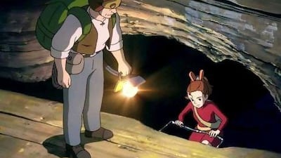 The Secret World of Arrietty, by Studio Ghibli, is the latest version of Mary Norton's children's classic The Borrowers.