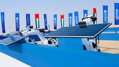 The renewables project is to integrate a 5.2 gigawatt solar photovoltaic plant with a 19 gigawatt-hour battery energy storage system. Photo: Masdar