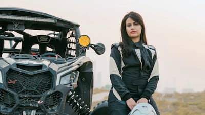 Nora Al Jassasi finished third in the SSV T4 category at the Dubai International Baja 2025. Photo: Nora Al Jassasi / Instagram