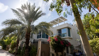 Ameenah Soliman owns a three-bedroom villa in Dubai's Sustainable City. All photos: Chris Whiteoak / The National